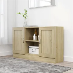 Komoda boja hrasta sonome 120 x 30,5 x 70 konstruiranog drvo