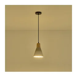 Luster na kablu GESSO 1xE27/15W/230V krem