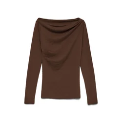 VERO MODA Pulover VMSofine rjava