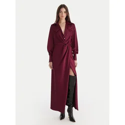 Babylon Večerna obleka ED0764 Bordo rdeča Regular Fit