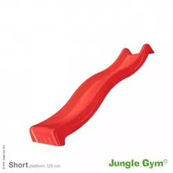 Jungle Gym - Tobogan Spust - Star Slide Short 220 cm ( crveni )