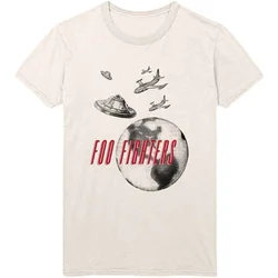Foo Fighters UFO Planes Natural XL Majica