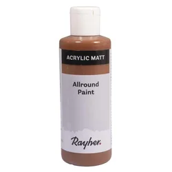 Rayher. Akrilna barva, čokolada, 80ml
