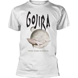 Gojira Majica Whale From Mars Unisex White XL