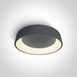 PLAFONJERA LED/42W/3000K/2520lm/230V fi600mm ANTRACIT
