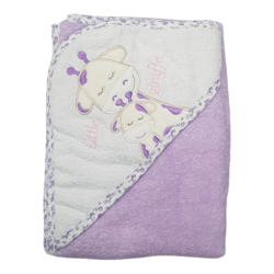 Peškir sa kapuljačom za bebe 100x100