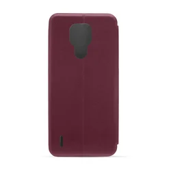Maska za telefon ROYAL FLIP COVER za Motorola E7, Bordo