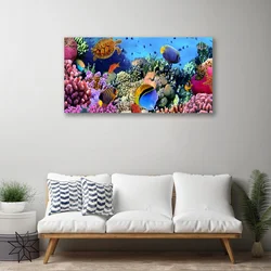 tulup.si Slika na platnu Barrier reef narava 100x50 cm