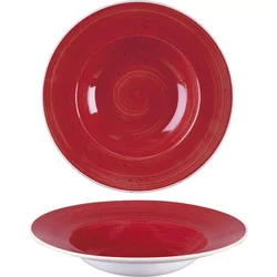 CHURCHILL Stonecast Berry Red globok krožnik, premer: 280 mm (6 kos)