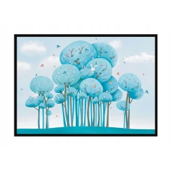 shumee SLIKOVNI PLAKAT V OKVIRJU A4 cm Drevesa PD226