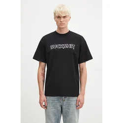 Bombažna kratka majica Aries Suckshit SS Tee