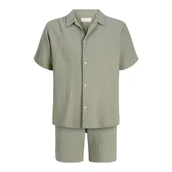JACK & JONES Srajca JORNANTUCKET  pastelno zelena
