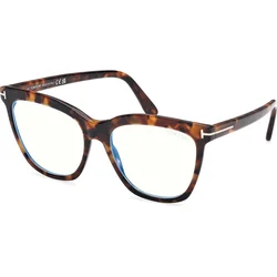 Tom Ford Blue Block Ženski okvir za dioptrijske naočare 0FT6042-B 5254, Smeđi