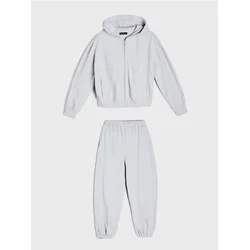 Sinsay - Komplet trenerke: duks i pantalone - svetlo siva