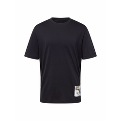 Pamučna majica Armani Exchange za muškarce, boja: tamno plava, s aplikacijom