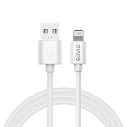 SAVIO USB-A v Lightning kabel, 2m, CL-193