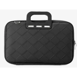 Torba BOMBATA Intrecciato 15,6/16 Black