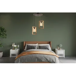 Opviq Luster Rectangle Double G Glass, Vintage