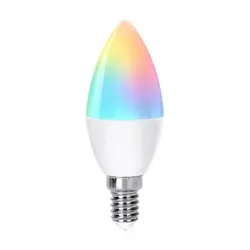 LED RGBW prigušiva sijalica C37 E14/6,5W/230V 2700-6500K Wi-Fi - Aigostar