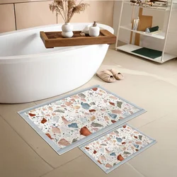 Lessentiel Maison Set prostirki za kupatilo Asr31, 2 dela, Plava