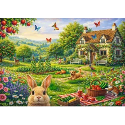 Trefl - Puzzle Počitniška hiša na podeželju - 1 000 kosov