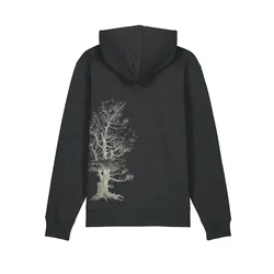 Life-Tree Majica temno siva