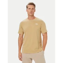 The North Face Majica Evolution Simple Dome NF0A8CZ2 Rumena Regular Fit