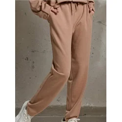 Sinsay - Soft touch pantalone sa dodatkom viskoze - BEŽ