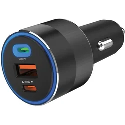 Sandberg USB auto punjač 3in1 USB/USB-C 130W 441-49