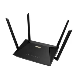 ASUS Bežični ruter RT-AX1800 Wi-Fi/AX1800/1201Mbps/574Mbps/MU-MIMO/4 antene crni