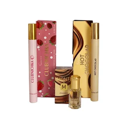 Ženski set parfema Hot Chocolad EDT 17 ml + Clubnichka EDP 17 ml + Parfemsko ulje Monti Chocolate, 6 ml