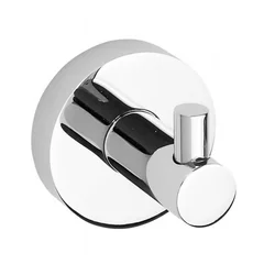 SAPHO Kopalniški dvojni kavelj X-ROUND E, krom, 55mm