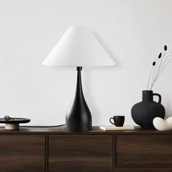 Opviq Stona lampa Luna-15269, 50x50x68 cm, IP20, Crno-bela