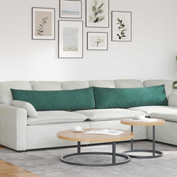 Jastučići za sofu 2 pcs Tamnozelena 145 x 40 cm Kordura tekstil