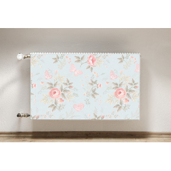 tulup.si Pokrov radiatorja Vrtnice in metulji 100x60 cm