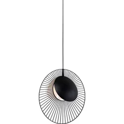 KARE Luster Wire, O45cm, Crni