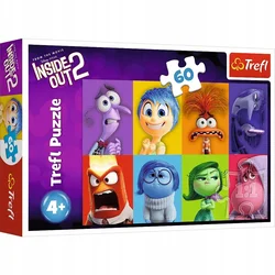 Trefl Puzzle - Inside Out 2, 60 delov - 1 kos.