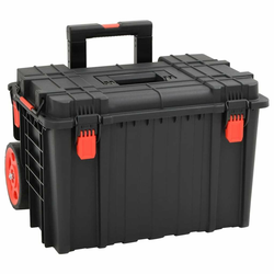 Prijenosni kovčeg crni 56,5x45,5x48 cm od PP-a