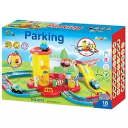 Set parkirišče z avtocesto - 34 cm