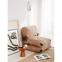Atelier del Sofa Fotelja Fold Kadife 80x70x60?cm Kamel