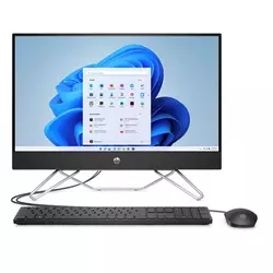 Računalo AiO HP 27-cb0022ny 568T1EA / Ryzen 3 5300U, 8GB, 512GB SSD, Radeon Graphics, 27 IPS FHD, tipkovnica, miš, Windows 11, crna