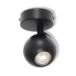 Osram - Spot svetiljka SPOT SPHERAL 1xGU10/6W/230V crna
