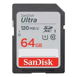SDXC SanDisk 64GB Ultra, 100MB/s