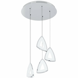 Eglo 95219 - LED luster AMONDE 5xLED/6W/230V