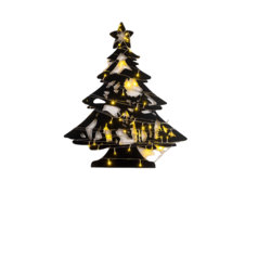 Wallity XMASBLACK 024 Zidna dekoracija