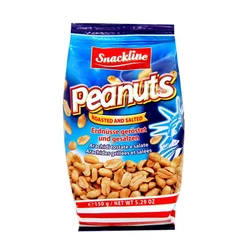 Snackline praženi in soljeni arašidi 150 g