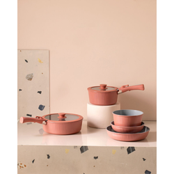 Madame Coco Set šerpi Benard, 7 delova, Roze