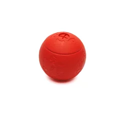 SAVACOOP Igračka za psa - loptica za poslastice 8cm - crvena