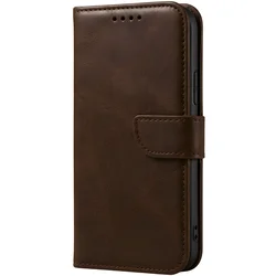 Elegantna knjižna futrola za Xiaomi Redmi Note 11/Redmi Note 11S - Smeđa KP40509