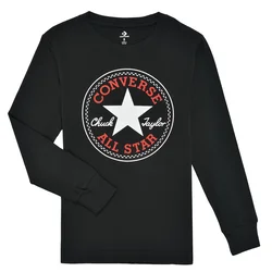 Converse CHUCK PATCH LONG SLEEVE TEE Črna